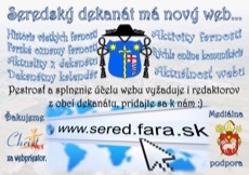 Web seredského dekanátu Web seredského dekanátu